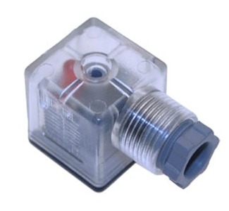 Conector para válvula DIN 43650